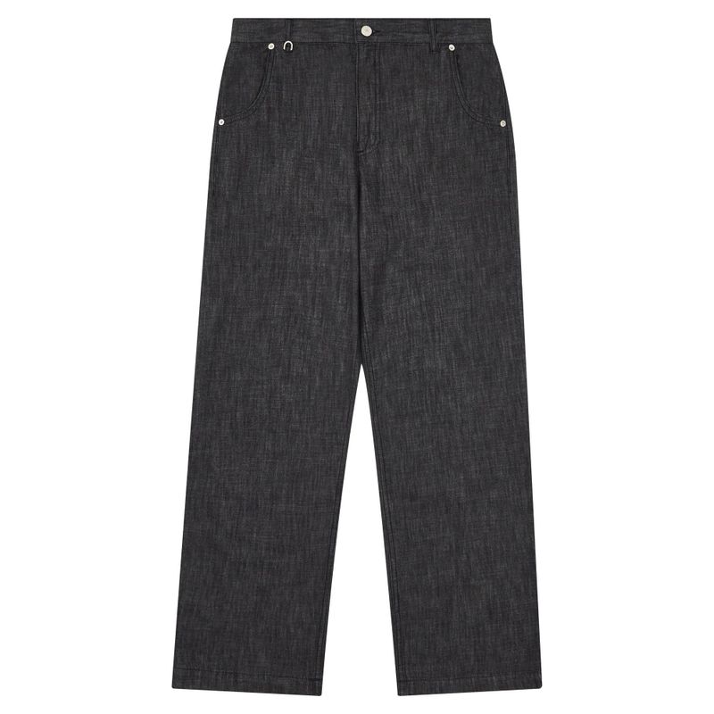 safarispot(サファリスポット)の「ROUX BASE UNIFORM LIGHT DENIM PANTS (BLACK)(Pants)」