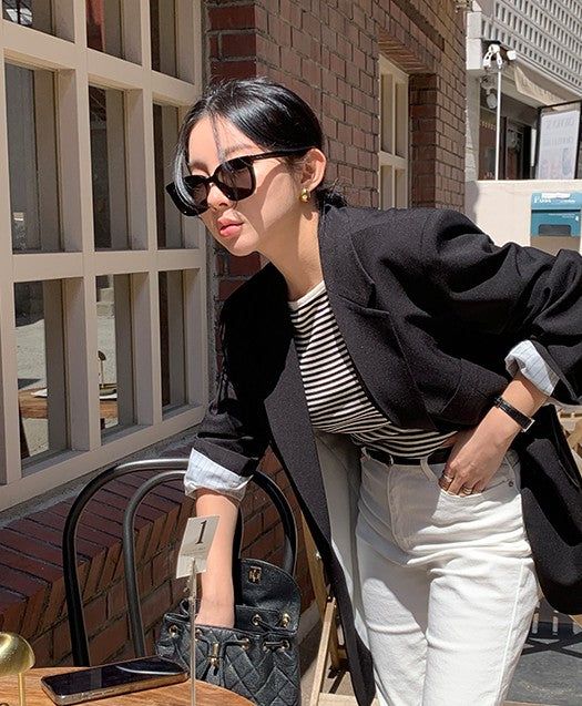 Black Sunglasses CLIC,CLAC Celin 01