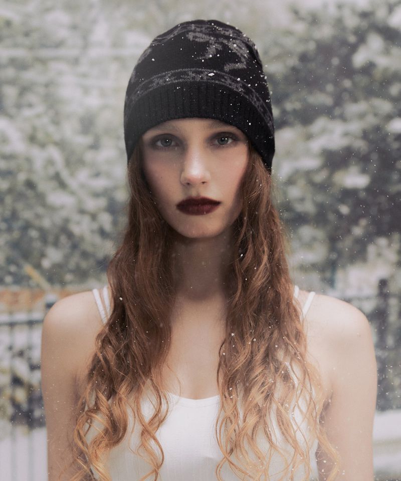 Ribbon JQD Beanie (BLACK)