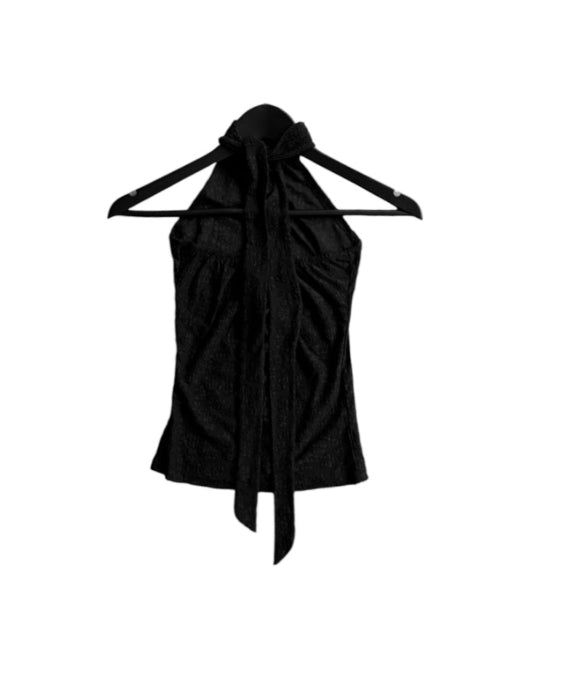 Jarel Flower Tie Halter Top