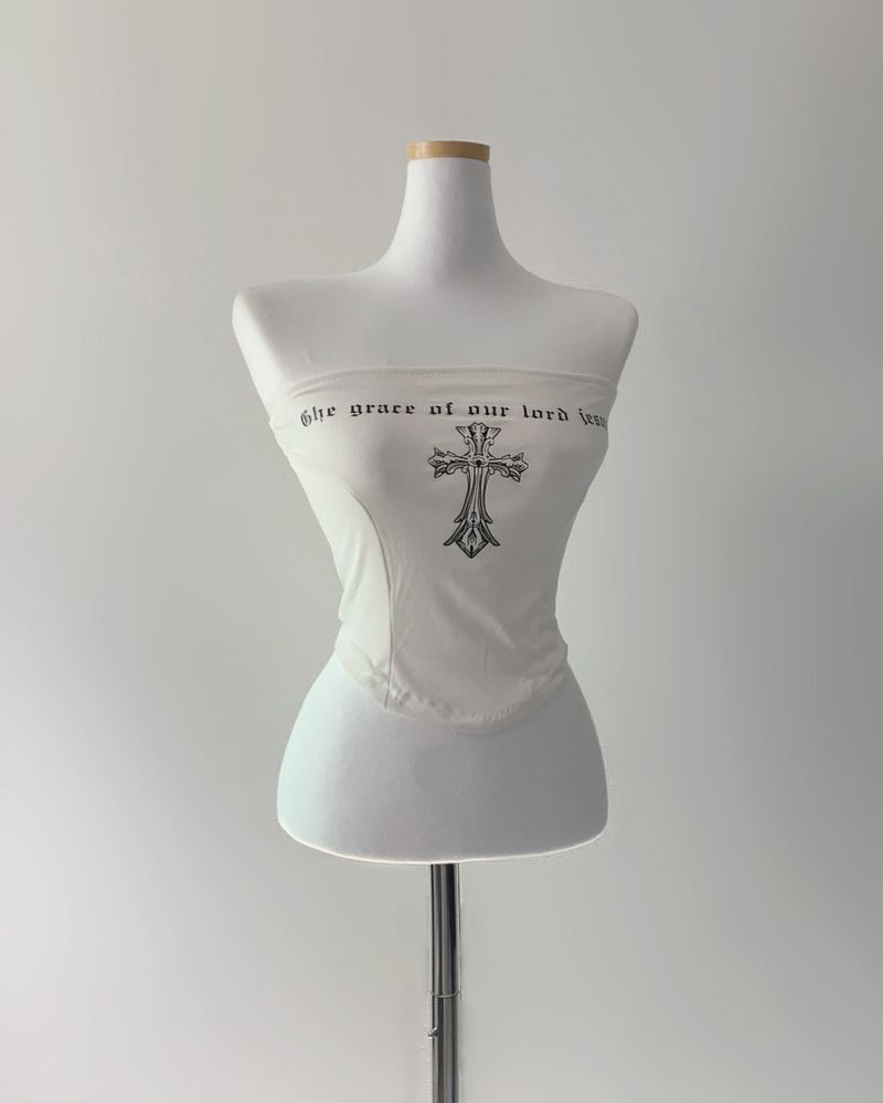 Bacro Cross Lettering Top