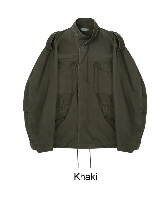 Rendered washed field jacket