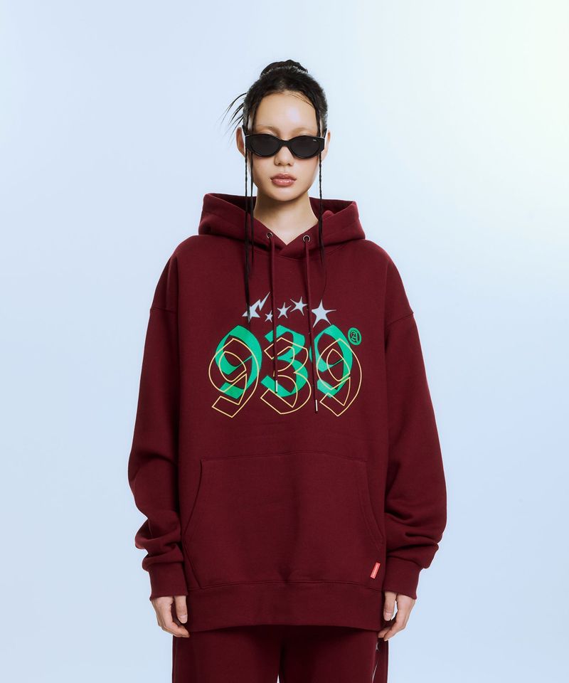 ARCHIVE BOLD（アーカイブボールド）の「939 STAR GRAPICHS HOOD (BURGUNDY)（Tops）」