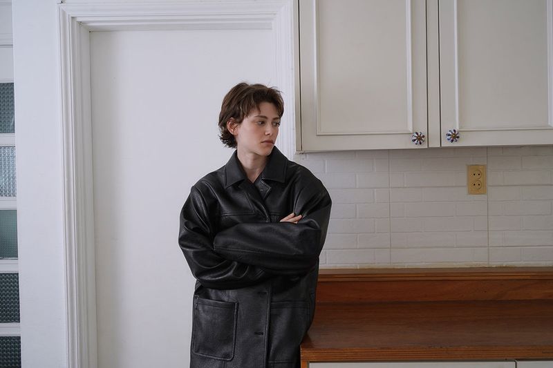 Kind leather jacket