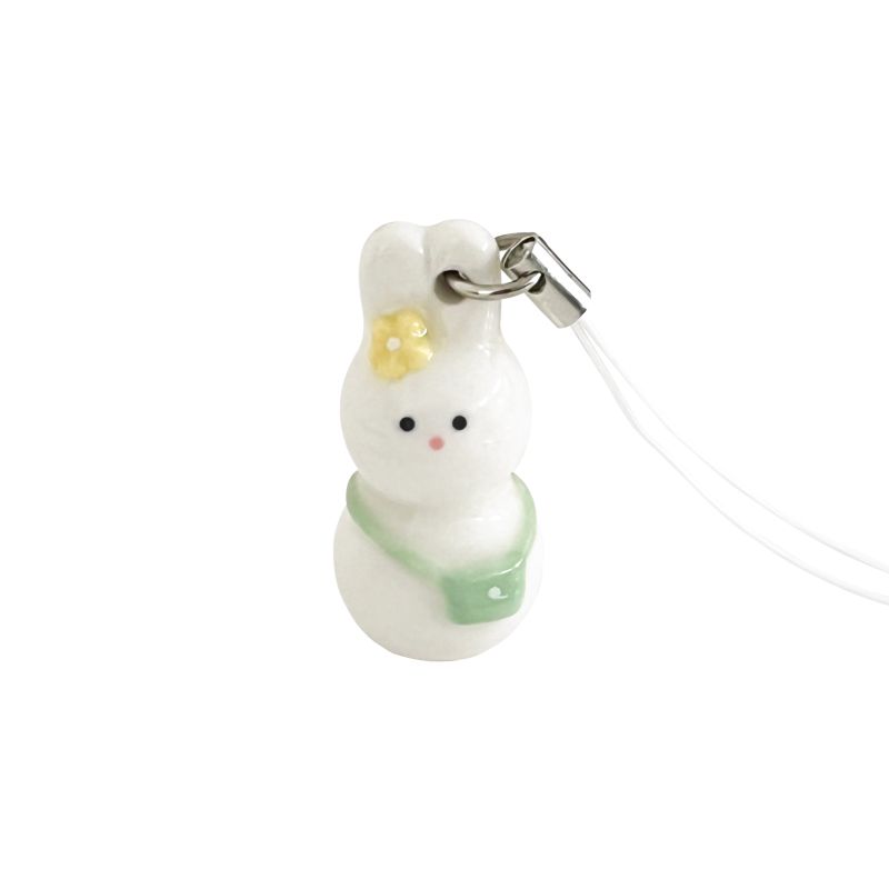 flo.d.studio（フロドットスタジオ）の「[MADE] SPRING BUNNY KEYRING（アクセサリー）」