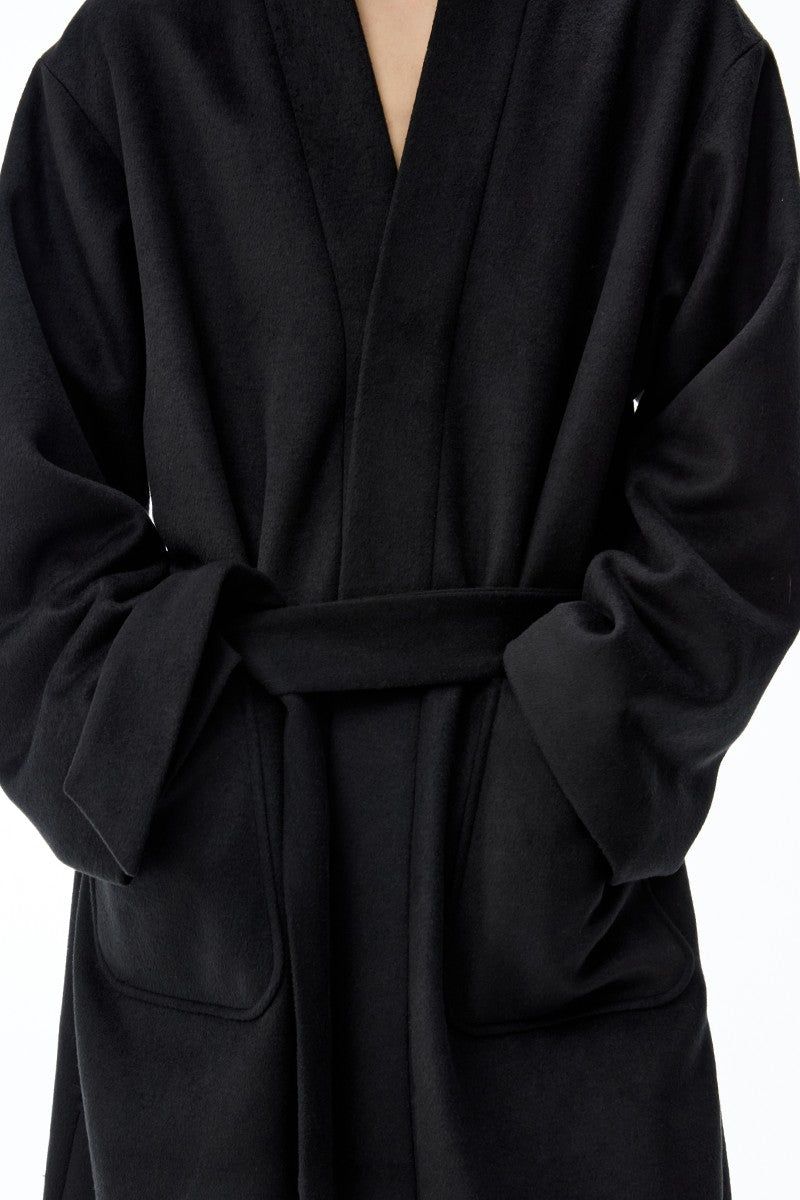 Wrap Wool Robe Coat