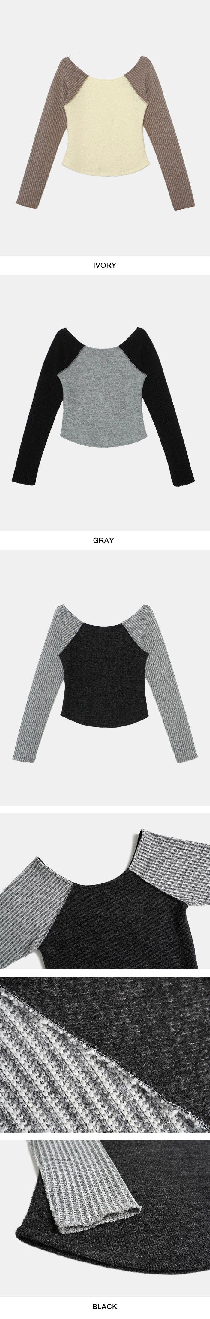 Joy Raglan Long Sleeve Boatneck Top