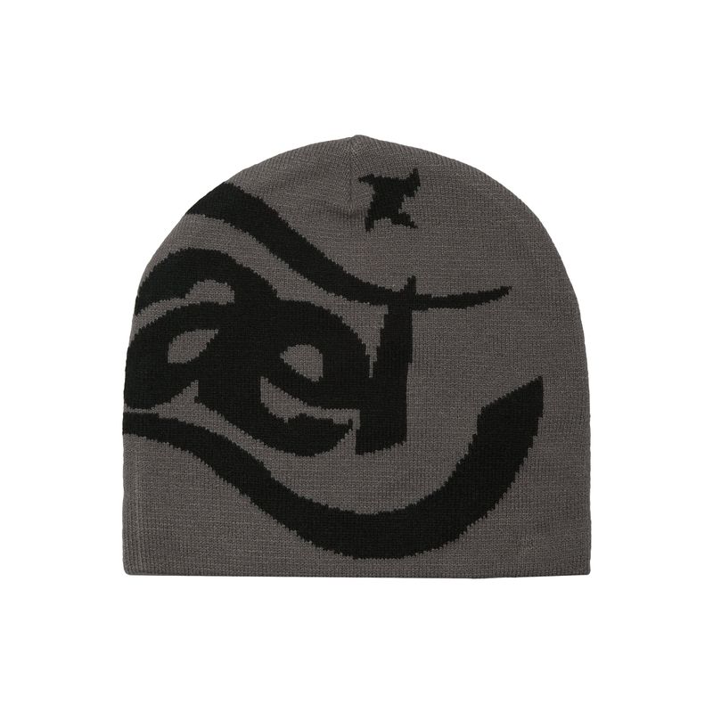 aeiaeiae（エイエイエ）の「SYMBOL BEANIE [GRAY]（Hats）」