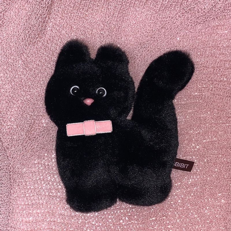 BBIBIT（ピビット）の「キティフォーク人形キーホルダー (black)（アクセサリー）」