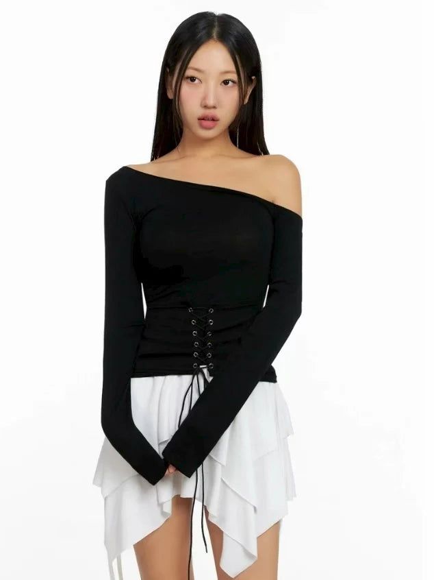 Girdle Belt Top - 3 colours