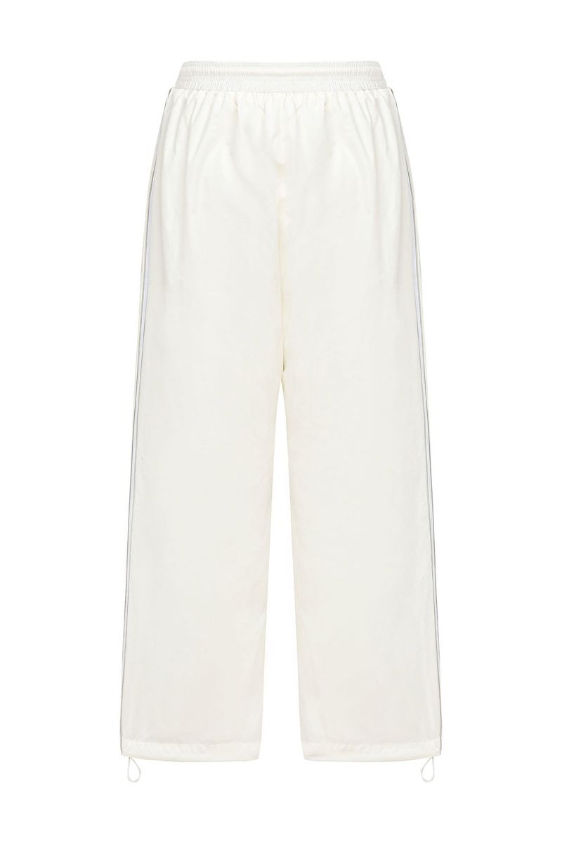 Side line track pants (ivory)