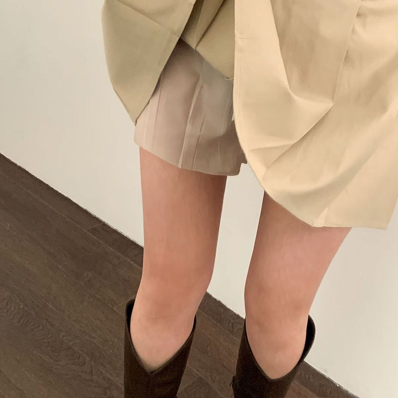 Pleated Mini Skort