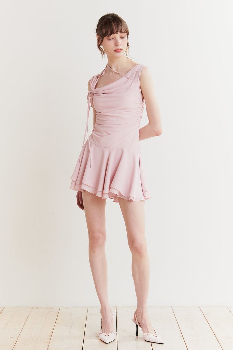 PAIN OR PLEASURE（ペインオアプレジャー）の「LILY FRILL DRESS pink（Dresses）」