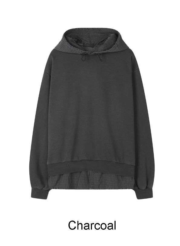 Wayne Shirt Layered Sweatshirt