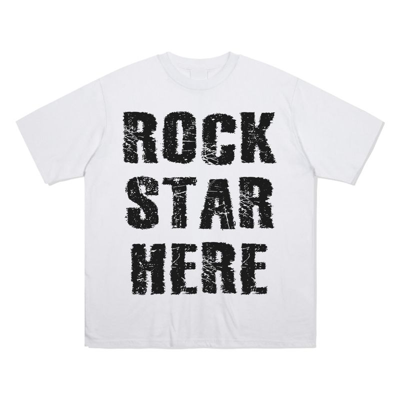 ロックスターTシャツ - 5COLOR