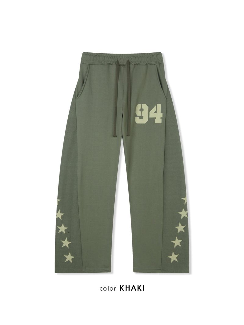 Number Mix Sweatpants