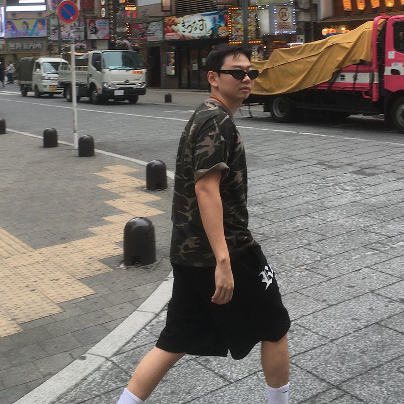 Camo Short-sleeved T-shirt