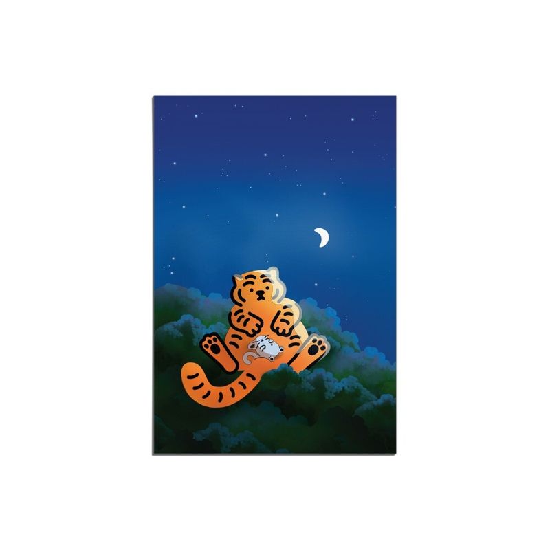 MUZIKTIGER(ムジークタイガー)の「MOONLIGHT TIGER POST CARD(Smartphone Accessories)」