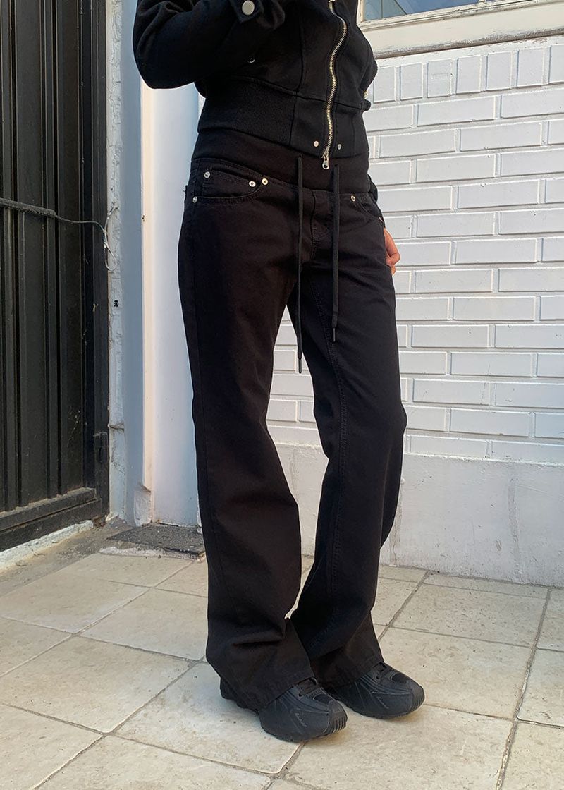 BANDING FLARE PANTS (2color)