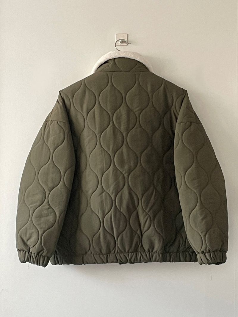 Shearing revers collar jumper