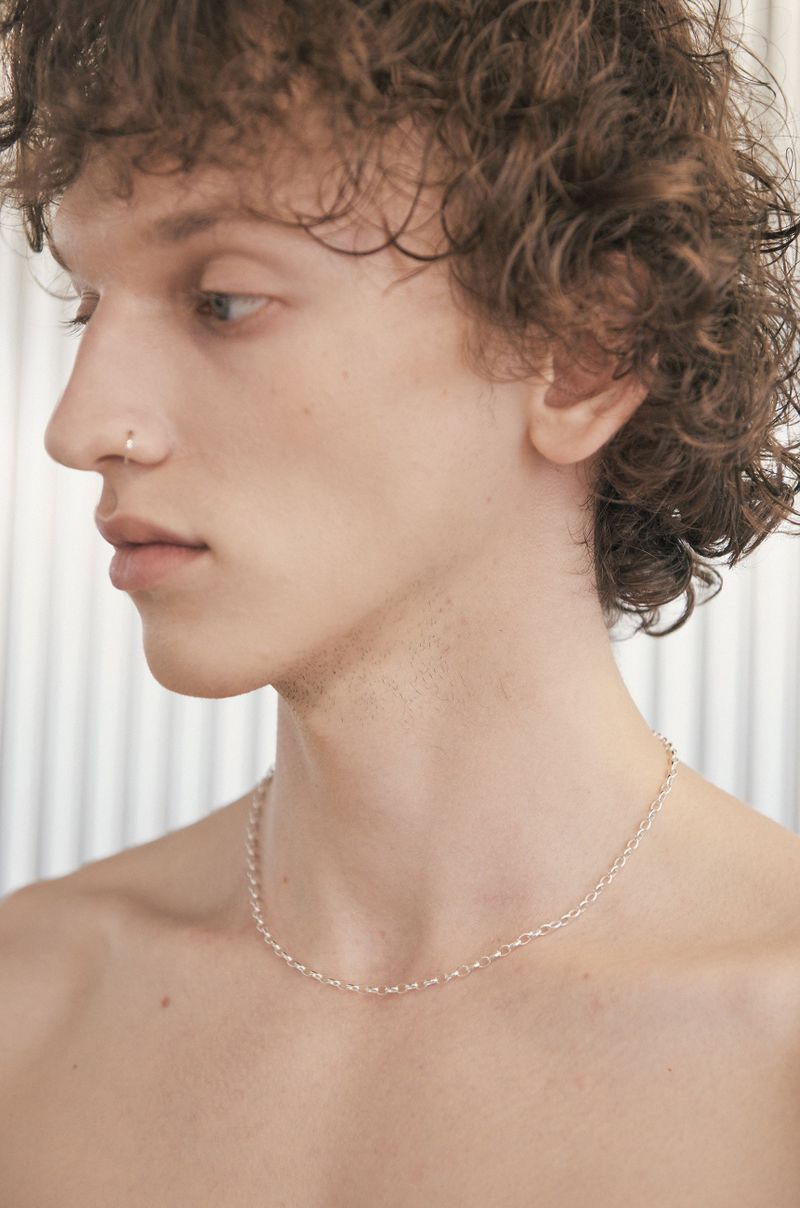 Oval Chain Necklace(Oval Chain Neckalce)