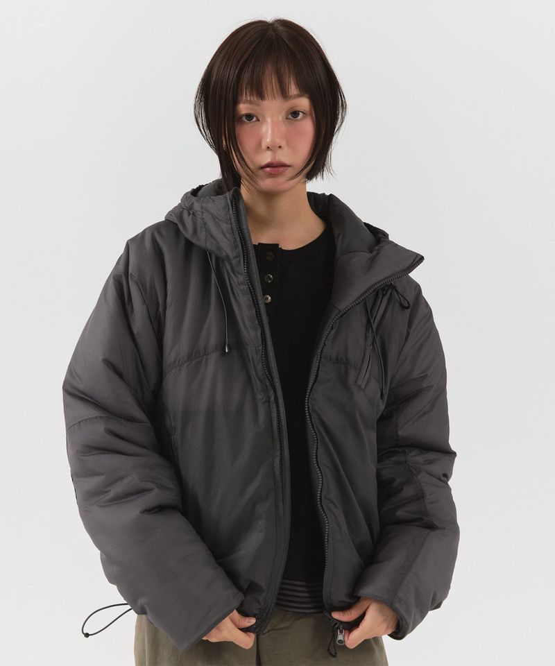 PARAKEET（パラキート）の「Reversible Thinsulate Padded Jumper (Charcoal)（Jackets/Outerwear）」