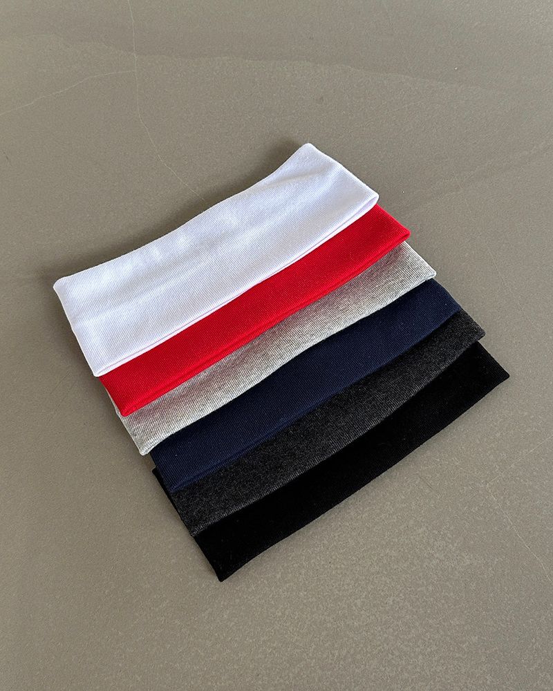 6 color Basic Cotton Hairband