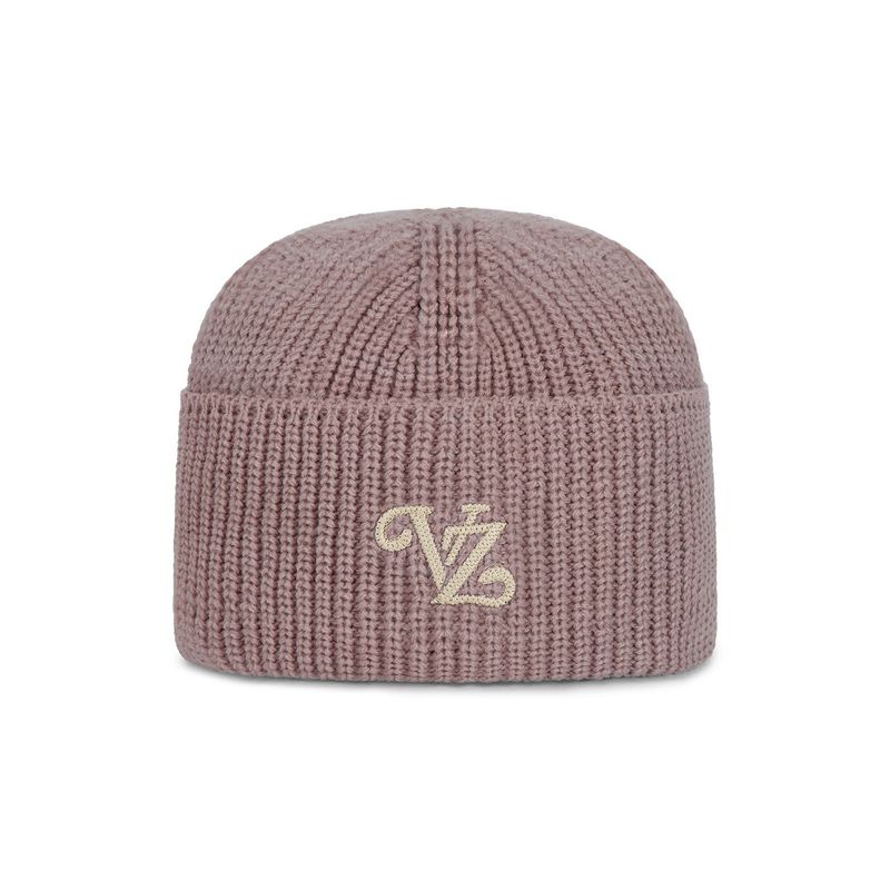 Leaf VZ Logo Washed Beanie / Indie Pink