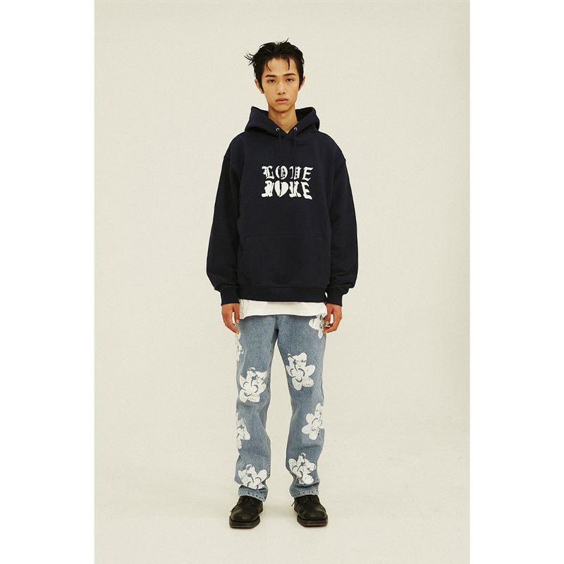 APIECEOFCAKE（ピースオブケイク）の「Love & Fake Hoodie_Navy（Tops）」