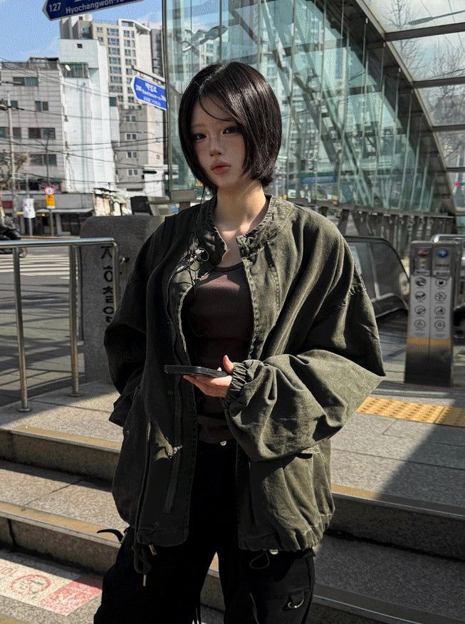 hatsukoshi（ハツコシ）の「Vintage Mood Bomber Jacket（Jackets/Outerwear）」