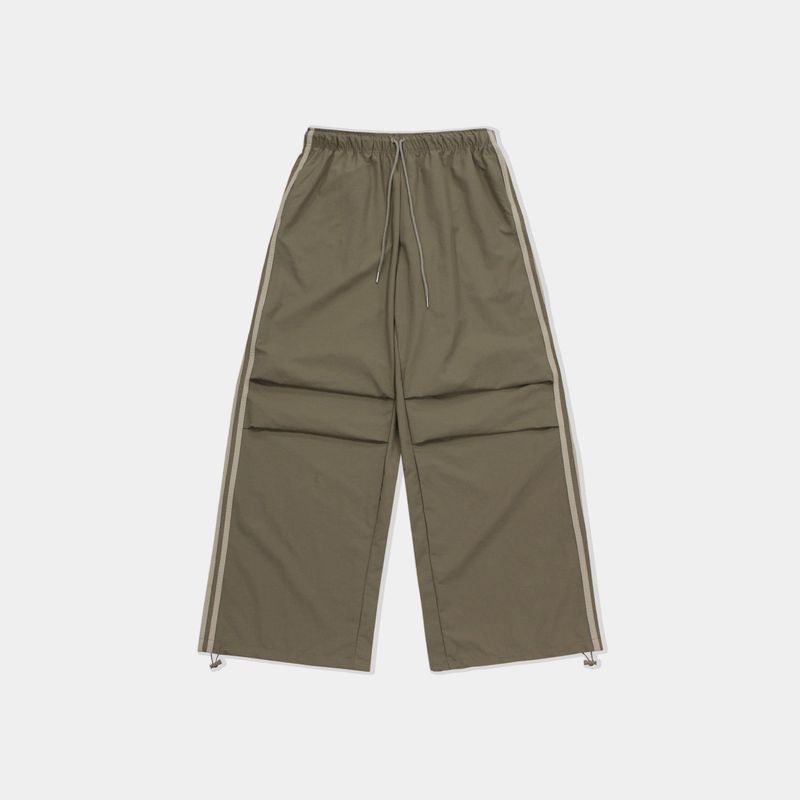 Triple Tape Parachute Nylon Pants 2C