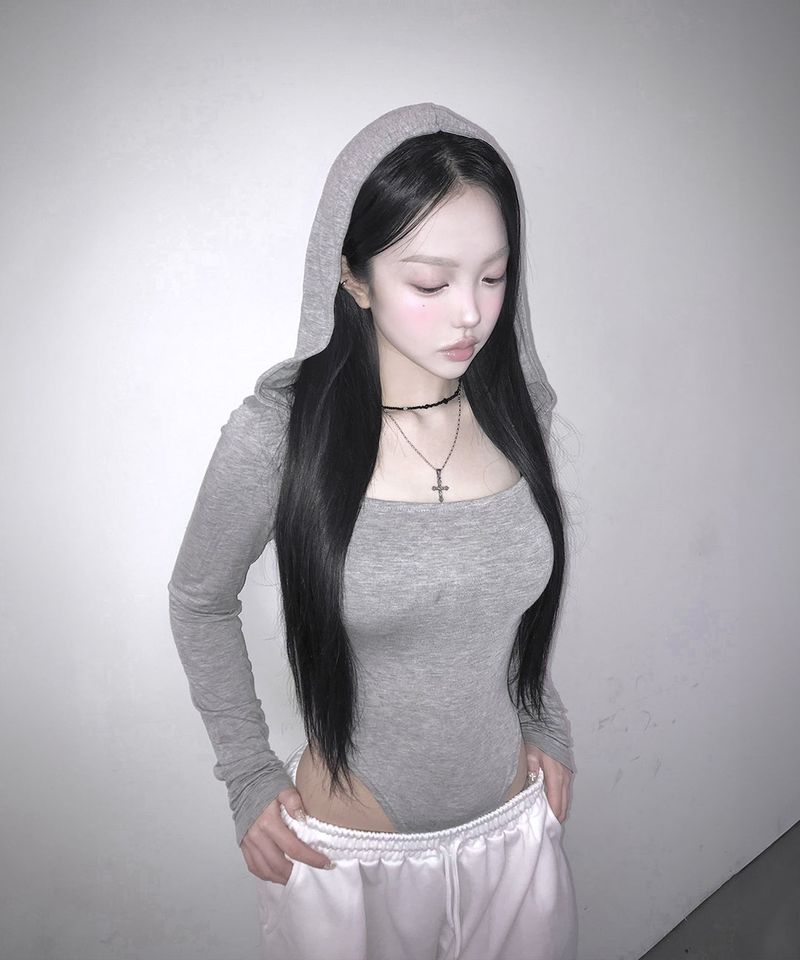 romper hoodie (4colors)