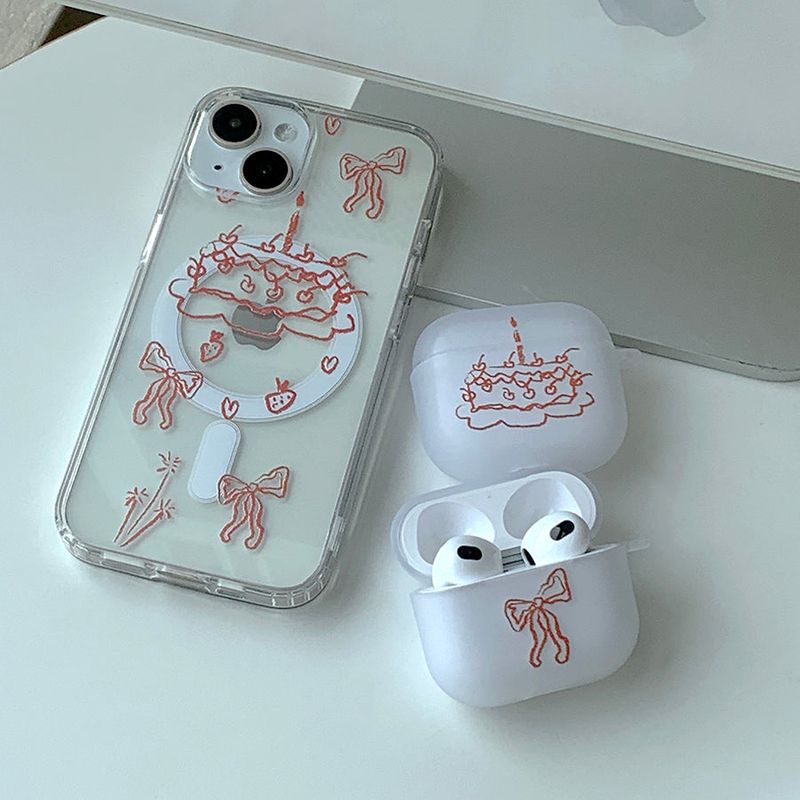 Party Cake AirPods Case_matt