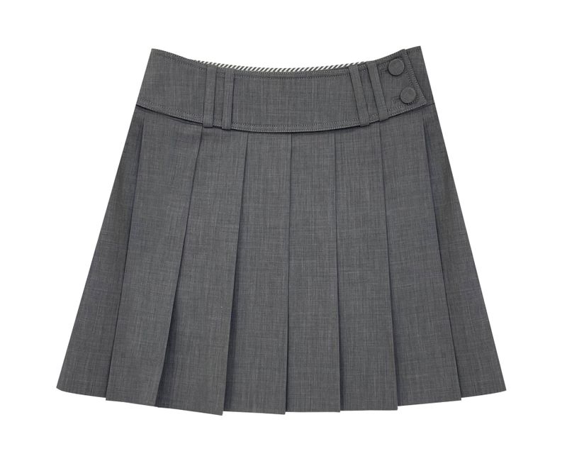 Wide band skirt