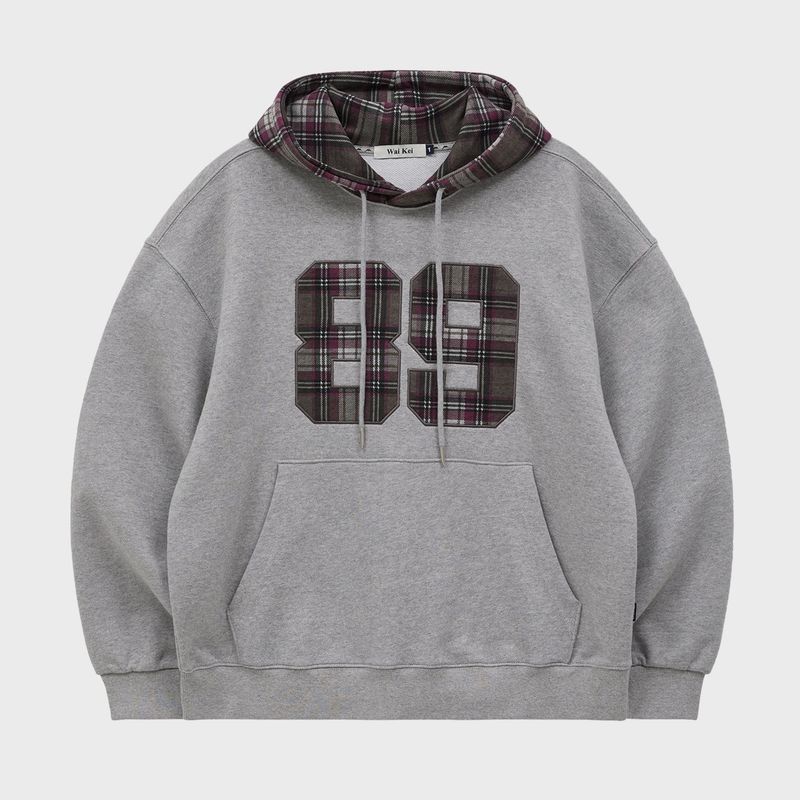 WaiKei(ワイケイ)の「Colorblock 89 Logo Check Hood(Tops)」