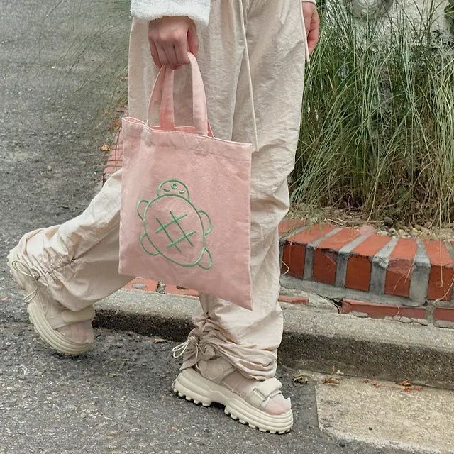 A Walk - Cotton Bag [Melonpan Turtle]