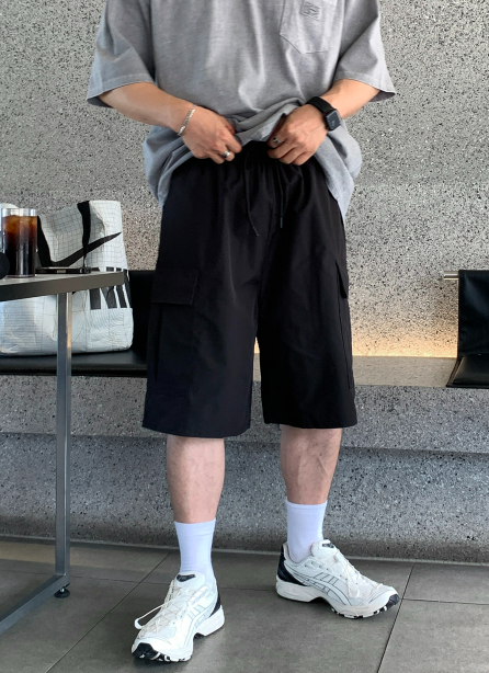 Kuiper Half Bermuda Nylon Cargo Shorts