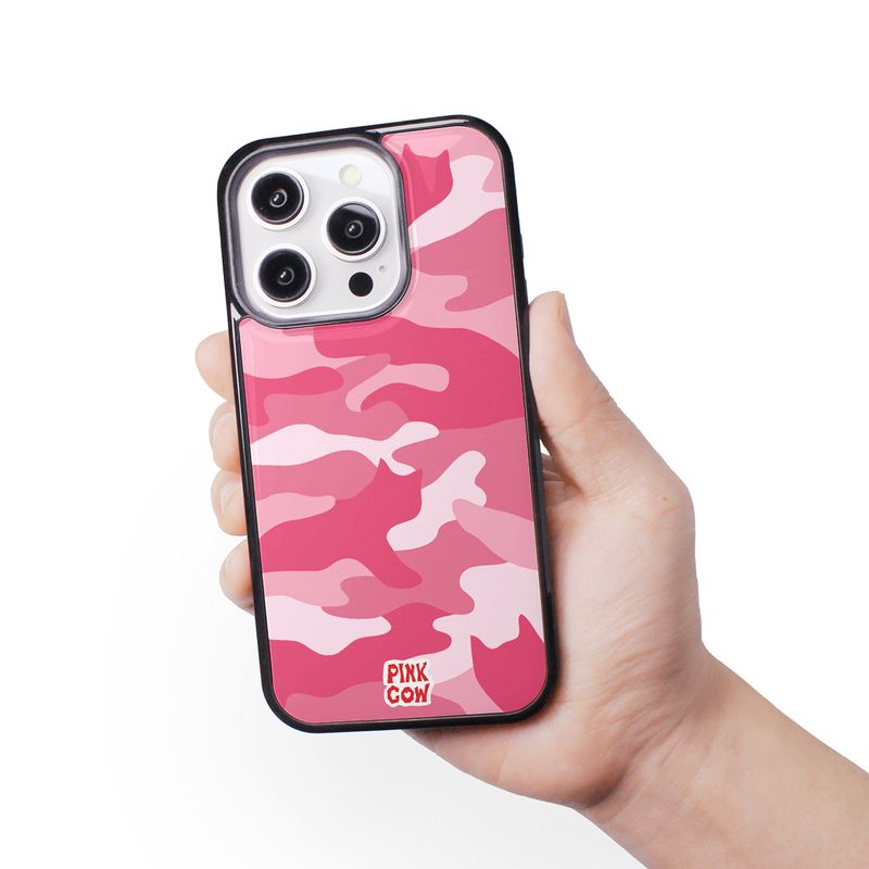 【MADE】 CAT camo phonecase (pink)