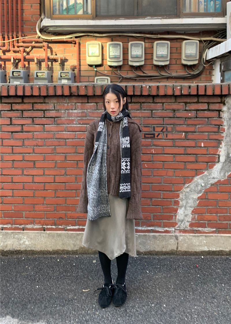 LONG SNOW MUFFLER