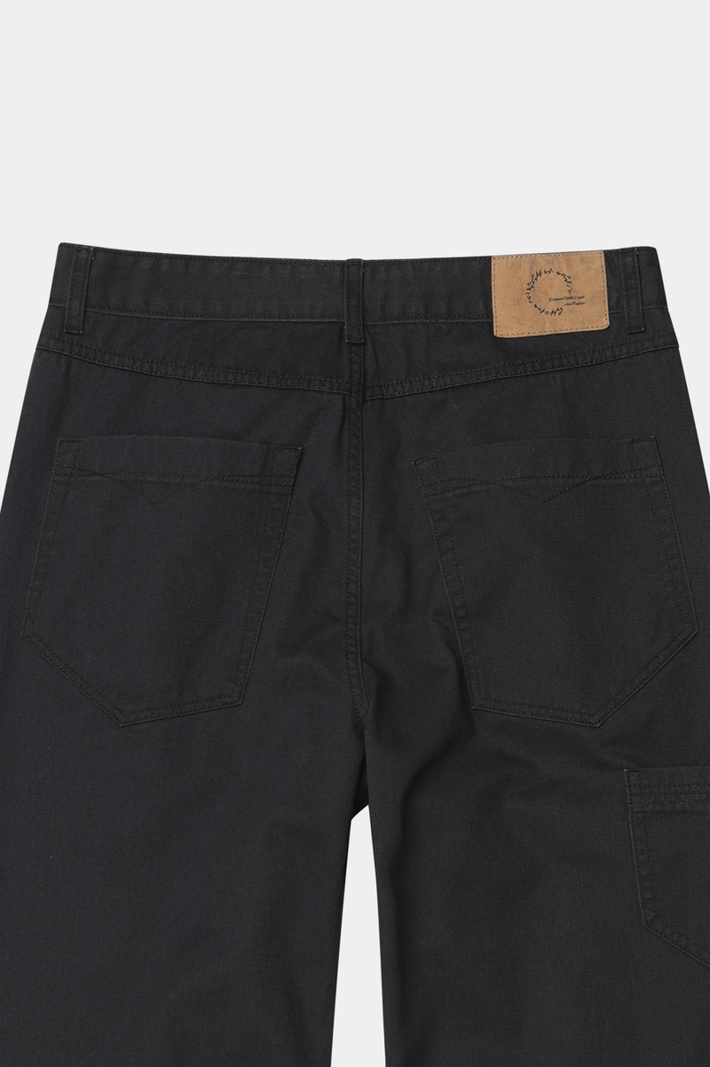 ローライズ フィット カチオン レギュラー パンツ (Washed Black)
