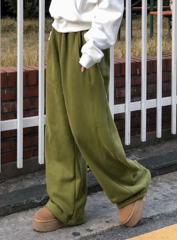 SHOPPERLAND(ショッパーランド)の「Cozy Wide 2WAY Warm Sweat Pants (3color)(Pants)」