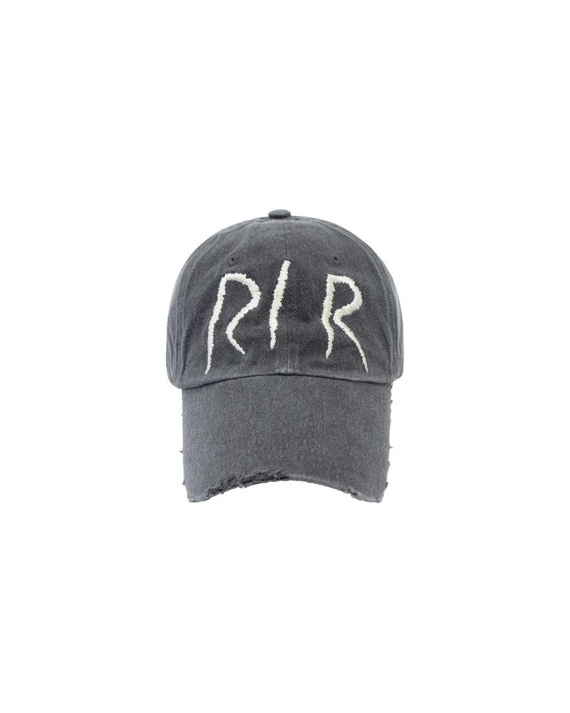 REPINER(リパイナー)の「RIR DESTROYED WASHED CAP (GRAY)(Hats)」