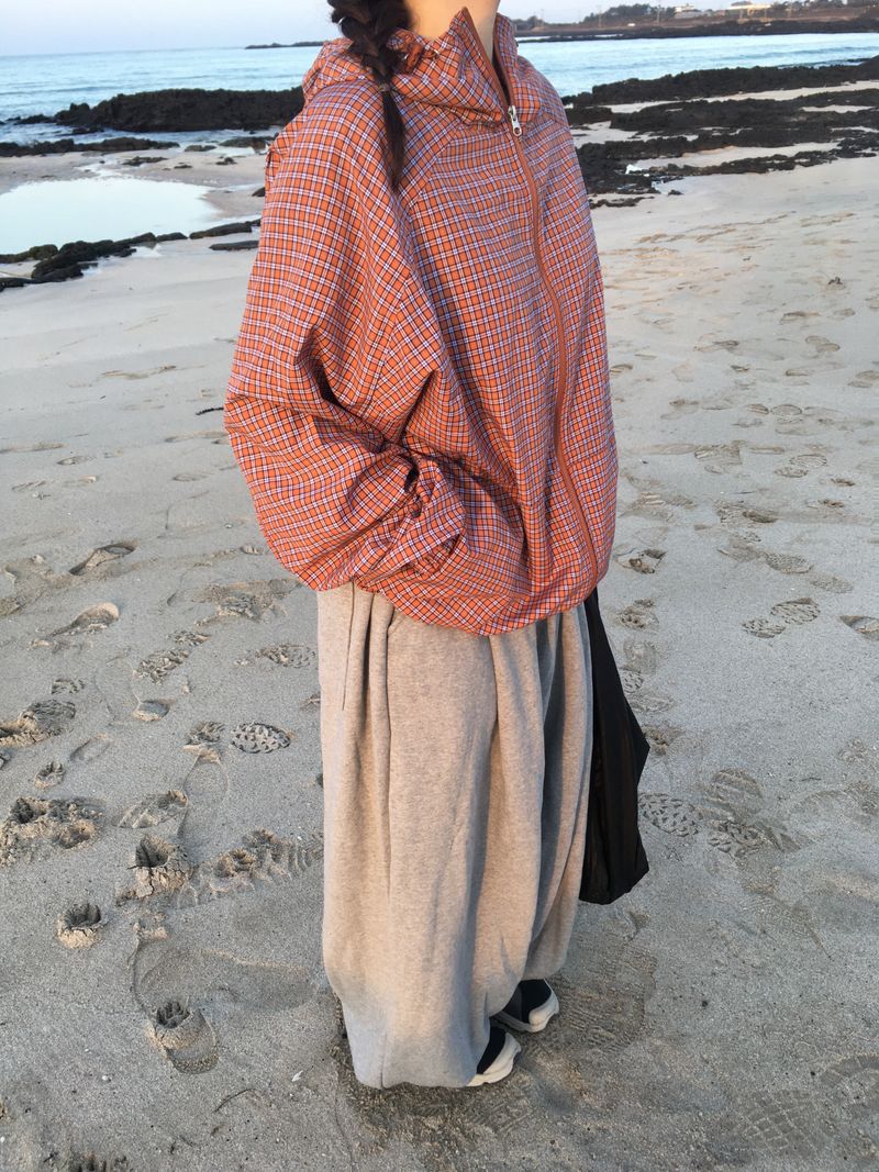 sheath pattern wind jumper