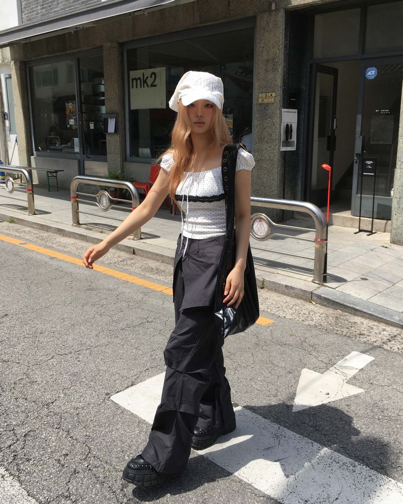 kyoive(コイブ)の「Pintuck skirt pants(Pants)」