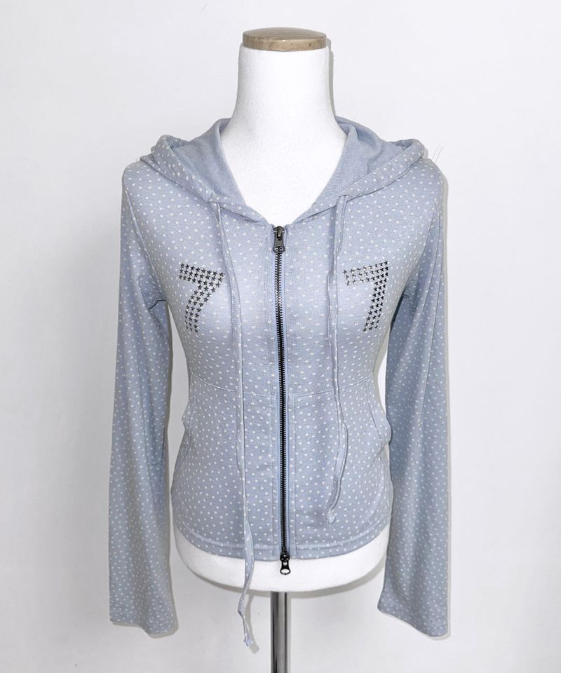 Seven Hooded Zip-Up (2colors)