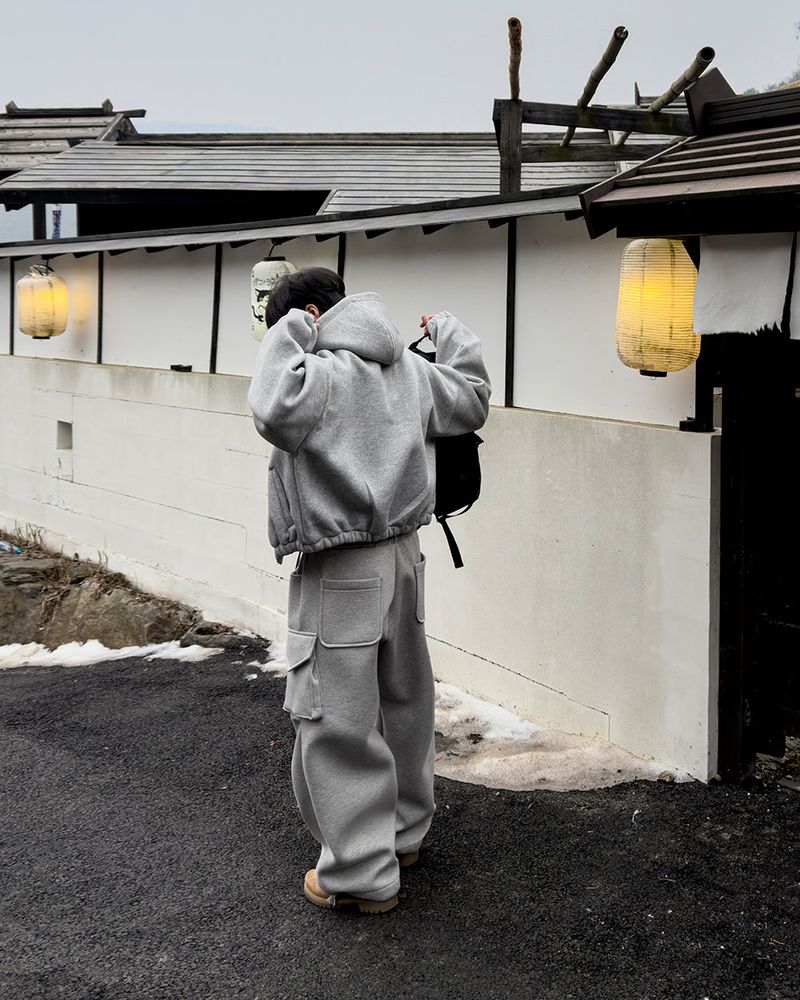 Neo Bonded Cargo Belt Sweat Pants