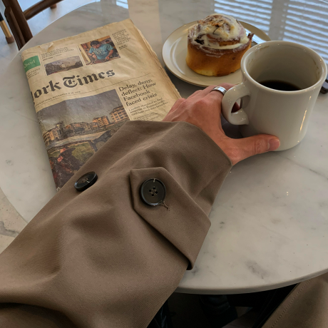 St. Basic Trench Coat