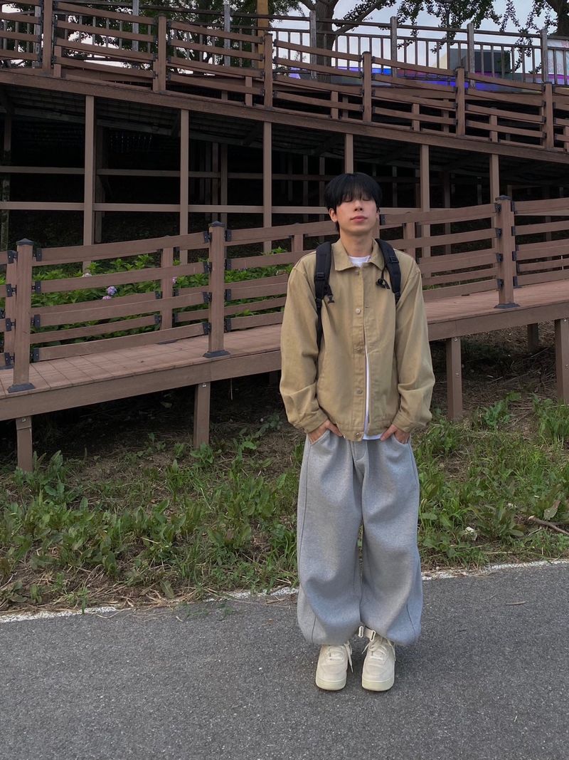 Avang Balloon Sweat Jogger Pants 4C