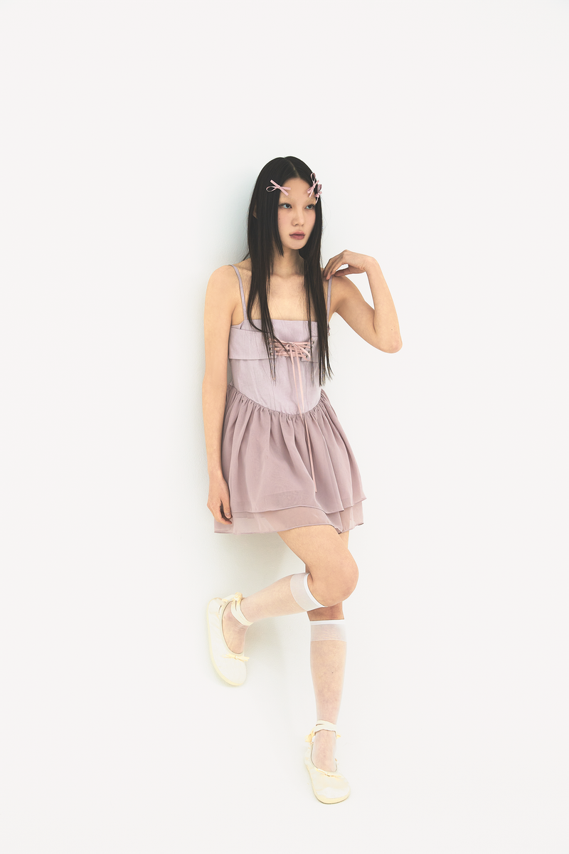 Bustier dress Pink
