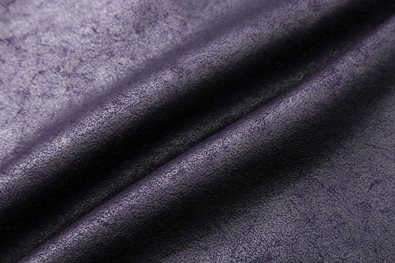 MINIMAL MOUTON JACKET_PURPLE